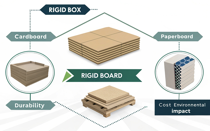 Rigid-Box（1）のために右の材料を選択する